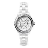 Chanel J12 Diamond Bezel Watch Caliber 12.2, 33MM