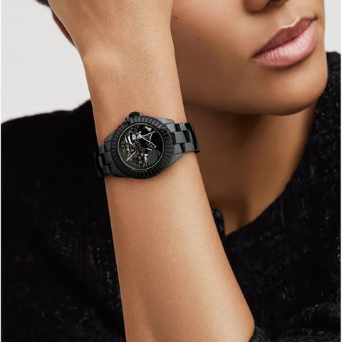 CHANEL Mademoiselle J12 Couture Watch, 38 MM