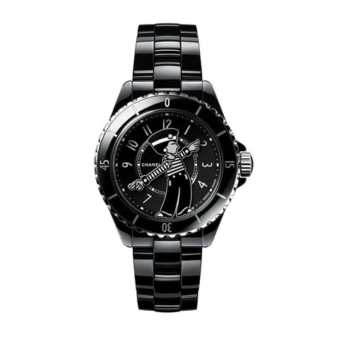 CHANEL Mademoiselle J12 La Pausa Watch, 38 MM