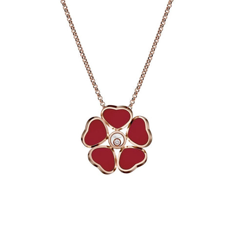 Chopard Happy Hearts Flowers Necklace