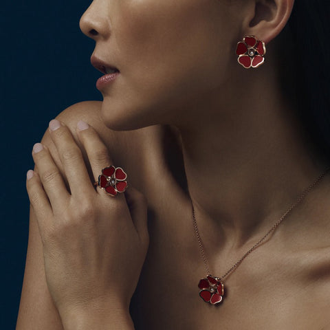 Chopard Happy Hearts Flowers Ring