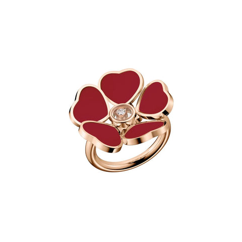 Chopard Happy Hearts Flowers Ring