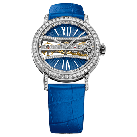 Corum Golden Bridge 39 White Gold Diamonds