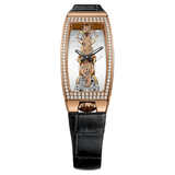 Corum Golden Bridge Miss Rose Gold Diamonds Watch