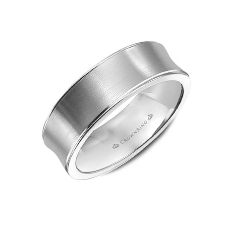 Crown Ring Wedding Band