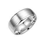 Crown Ring Wedding Band Classic