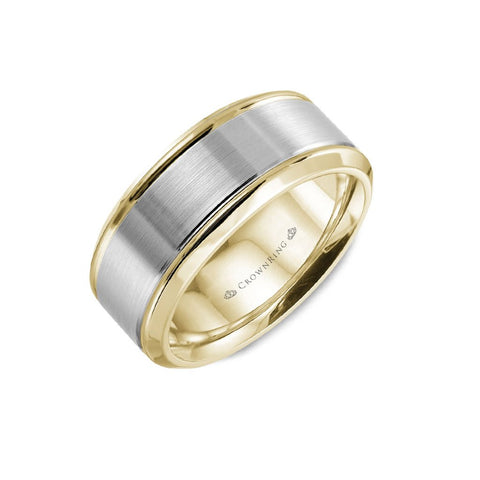 Crown Ring Wedding Band Classic
