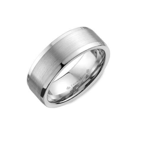 Crown Ring Wedding Band Classic
