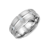 Crown Ring Wedding Band Diamond