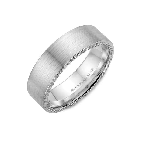 Crown Ring Wedding Band Rope Collection