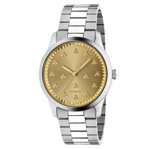 G-Timeless Watch with Bees, 42 mm
