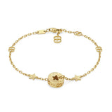 Gucci 18k Icon Cut-out Star Bracelet