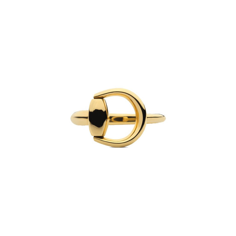 Gucci 18K Yellow Gold Horsebit Ring