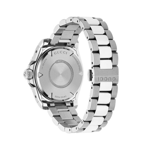 Gucci Dive Automatic S-Steel Black Dial - YA136353