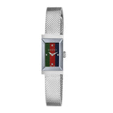 Gucci G-rame Quartz Green, Red and Blue Dial Watch - YA147510