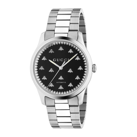 Gucci G-Timeless with Bee Motif Automatic Watch 42mm YA126283