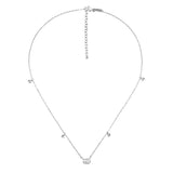 Gucci GG Running Necklace with Diamonds