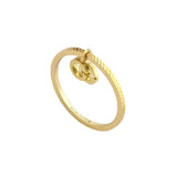 Gucci GG Running Ring with GG Charm