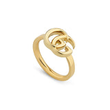 Gucci GG Running Yellow Gold Ring