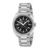 Gucci GG2570 Black Dial Stainless Steel Watch YA142301
