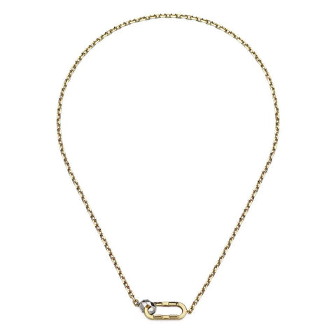 Gucci Gucci Link To Love 18K Yellow Gold Necklace - YBB78667100100U