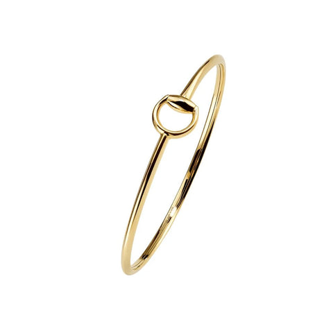 Gucci Horsebit 18K Bangle Bracelet