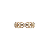 Gucci Horsebit Mini Diamond Ring