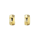 Gucci Icon 18k Yellow Gold 6mm Hoop Earrings