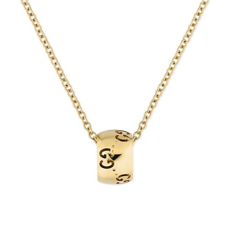 Gucci Icon 18k Yellow Gold Necklace