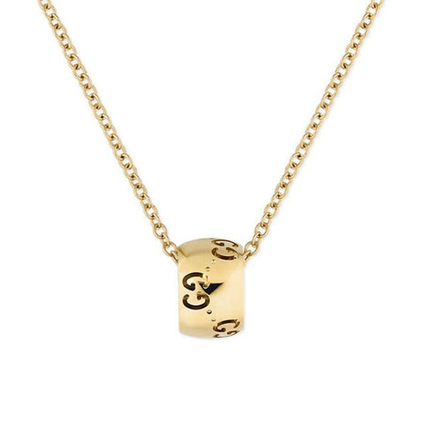 Gucci Icon 18k Yellow Gold Necklace
