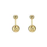 Gucci Icon Ball 18K Yellow Gold Earrings