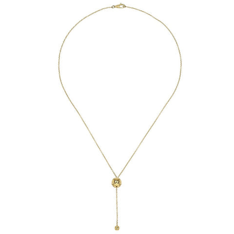 Gucci Icon Ball 18KY Gold Pendant Necklace
