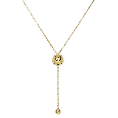 Gucci Icon Ball 18KY Gold Pendant Necklace
