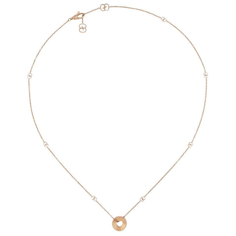 Gucci Icon Cut-out Heart Necklace
