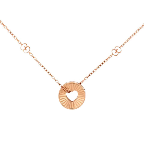 Gucci Icon Cut-out Heart Necklace