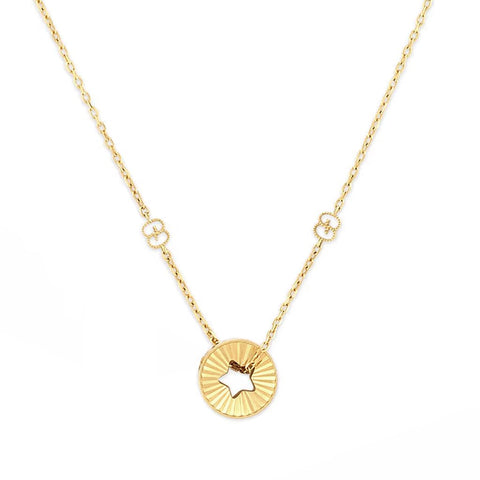 Gucci Icon Cut-out Star Necklace