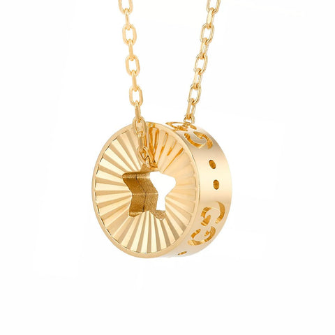 Gucci Icon Cut-out Star Necklace