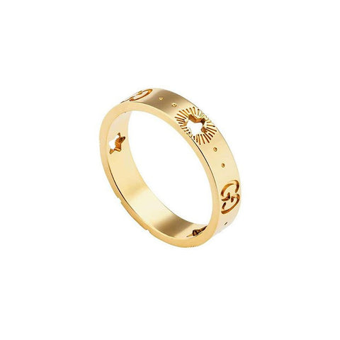 Gucci Icon Ring with Star Motif