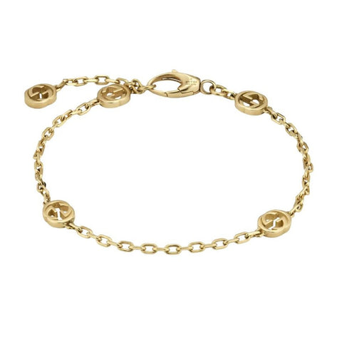 Gucci Interlocking 18K Bracelet