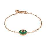 Gucci Interlocking 18K Chain Bracelet