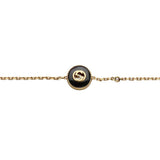 Gucci Interlocking 18K Chain Bracelet