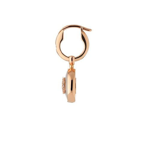 Gucci Interlocking 18K Diamond Earrings