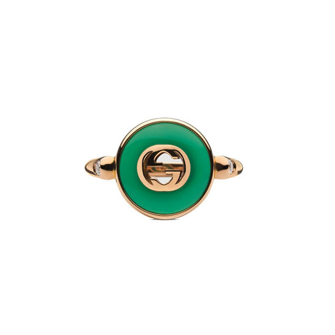 Gucci Interlocking 18K Ring
