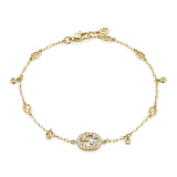 Gucci Interlocking Diamond Bracelet