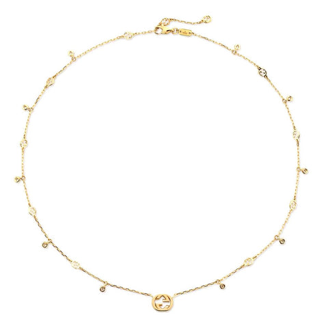 Gucci Interlocking Diamond Necklace