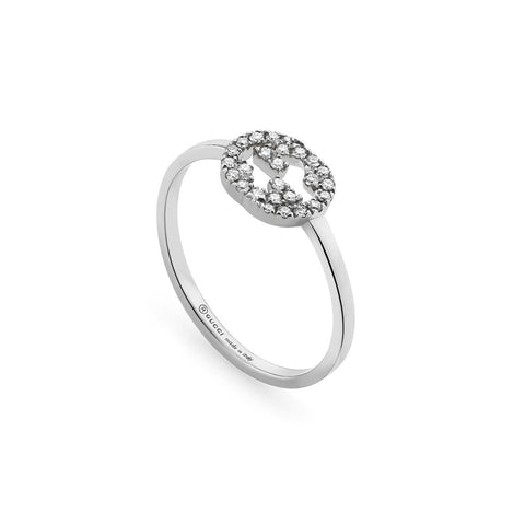 Gucci Interlocking Diamond Ring
