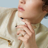 Gucci Interlocking Diamond Ring