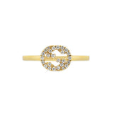 Gucci Interlocking Diamond Ring