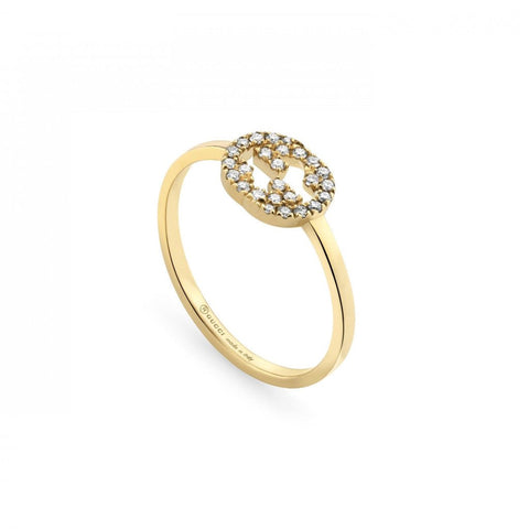 Gucci Interlocking Diamond Ring