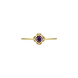 Gucci Interlocking G Amethyst Ring